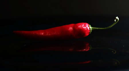 Red hot chili pepperの写真素材