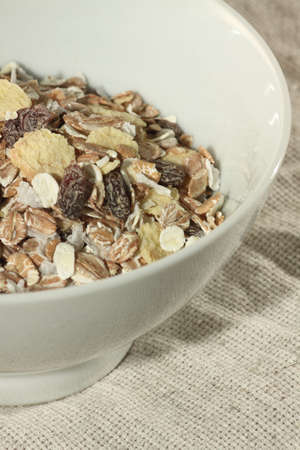 A bowl of cerealsの写真素材