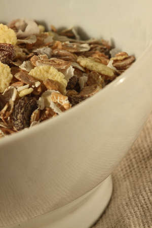 A bowl of cerealsの写真素材