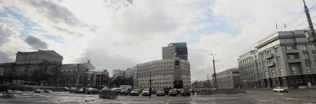 Revolution square in Chelyabinsk (view to the theatre)のeditorial素材