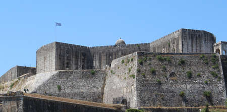 New fort, Corfu cityのeditorial素材