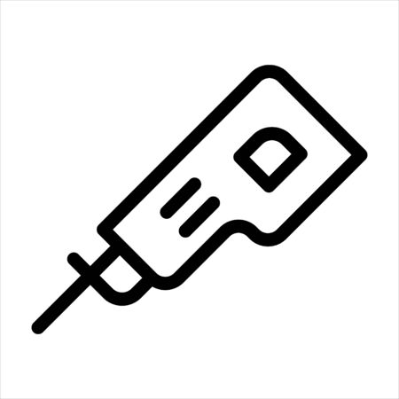 Electric, hacksaw, saw iconのイラスト素材