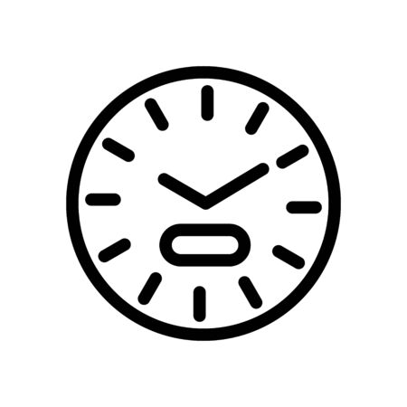 Clock Watch icon Illustration Designのイラスト素材