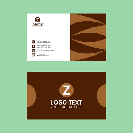 Grey Elegant Business Card Templateのイラスト素材