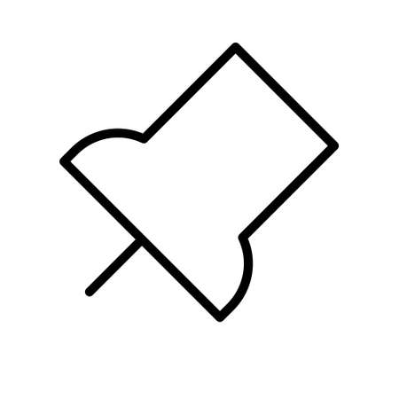 Push pin light icon Design Niceのイラスト素材