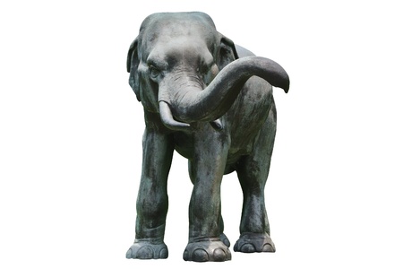 elephant sculpture Asian styleの写真素材