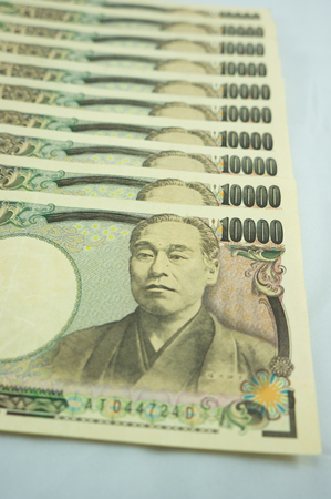 notebank japan currency yenの写真素材