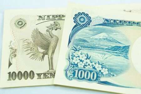 banknote japan currency yenの写真素材