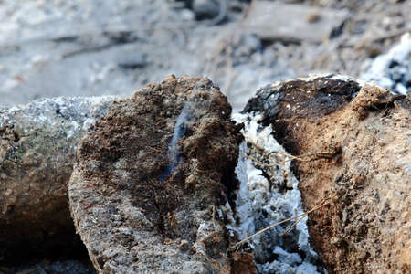 Ash After Fireの写真素材