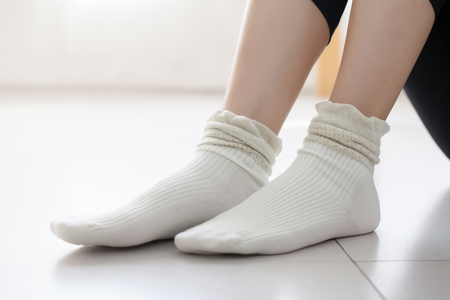 woman's Sockの写真素材