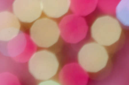 multicolored blurred bokeh lights backgroundの写真素材