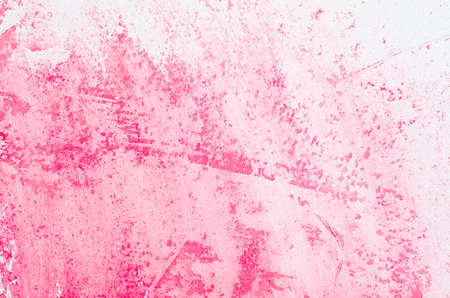 red crayon scribles on white backgroundの写真素材