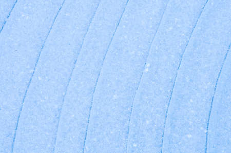 closeup to blue ice background textureの写真素材