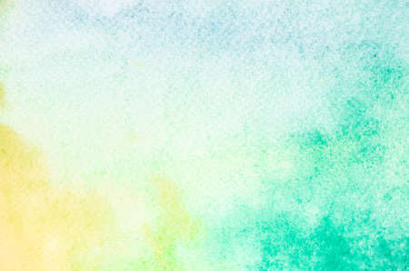 hanmade watercolor painting background textureの写真素材