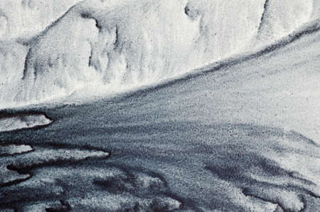 black watercolor painted background texture