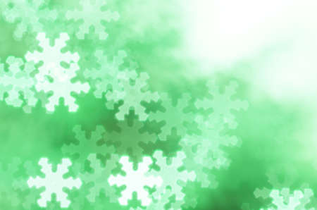 Winter holiday  background with snowflake shapesの写真素材
