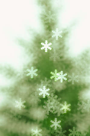Winter holiday  background with snowflake shapesの写真素材