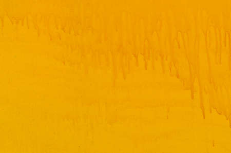 yellow watercolor painted background textureの写真素材