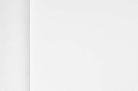Closeup to white pages in open book