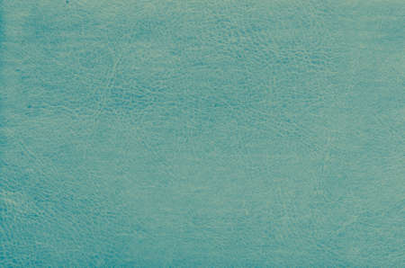 closeup of turquoise leather texture backgroundの写真素材
