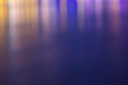City lights blurred bokeh の写真素材
