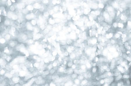 blurred blue bokeh abstract lights backgroundの写真素材