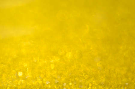 defocused yellow color lights backgroundの写真素材