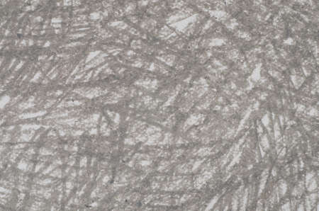 grey, crayon drawings on white paper background textureの写真素材
