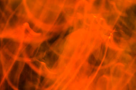 abstract orange blurred fire backgroundの写真素材