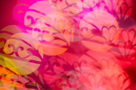 colorful Christmas bokeh lights background