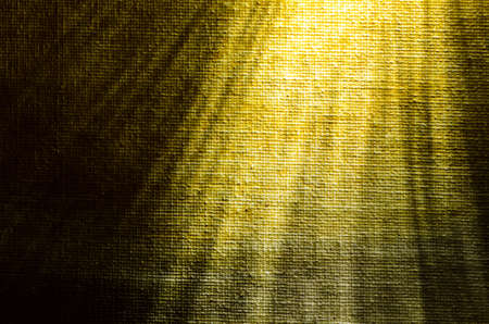yellow abstract art  background texture with beamsの写真素材