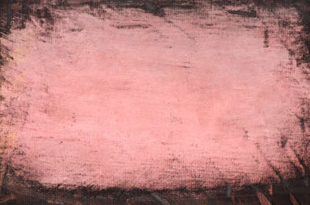 red painted artistic canvas background textureの写真素材