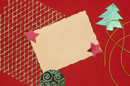 decorative Christmas  card background holiday greeting