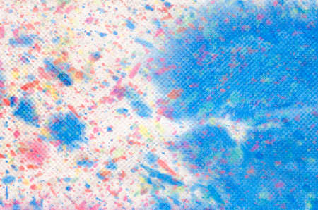 abstract multicoloredm watercolor painted background textureの写真素材