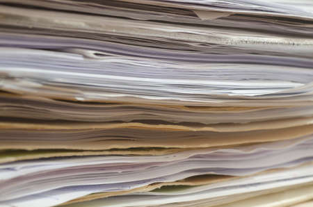 stack of papers and documentsの写真素材