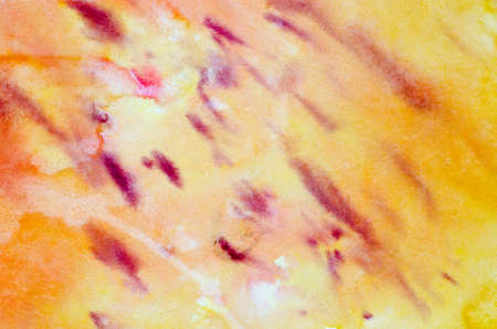 multicolored, watercolor painted on paper background texture