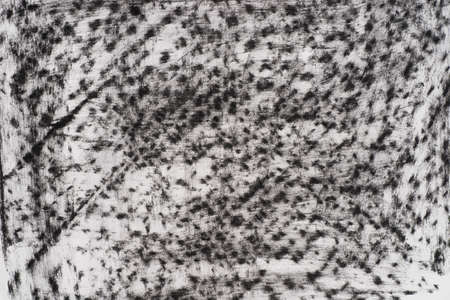 dark charcoal on paper drowing background textureの写真素材