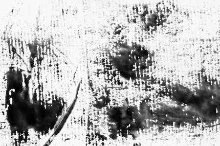 distressed monochrome black pattern on white paper background textureの写真素材
