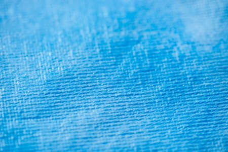 blue color aristic canvas macro  background texture selective focusの写真素材
