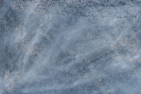 blue color pastel on recycled paper background texture