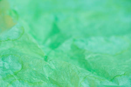 green color creased paper tissue texture background