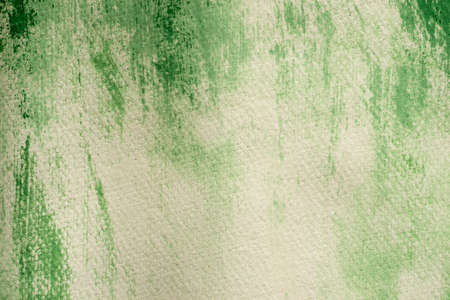 green color old dirty  painted paper background textureの写真素材