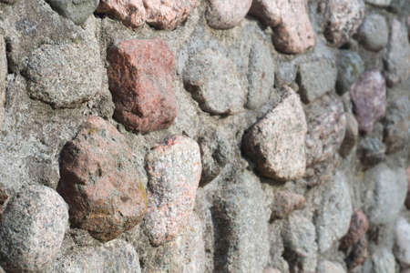 old stone wall background textureの写真素材