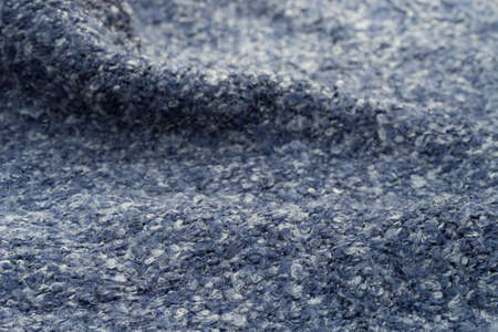 dark blue knitwear background texture macro