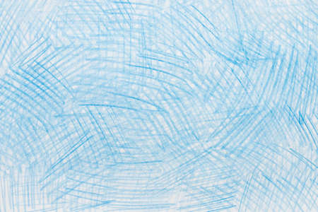 blue color abstract crayon drawing paper background texture