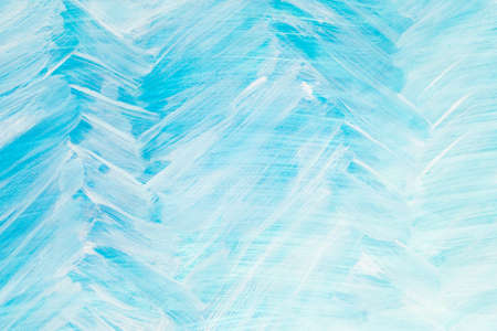 blue color painted on paper background texture