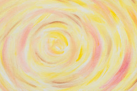 spiral watercolor pattern painted on paper backgroundの写真素材