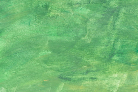 green color painted paper background textureの写真素材