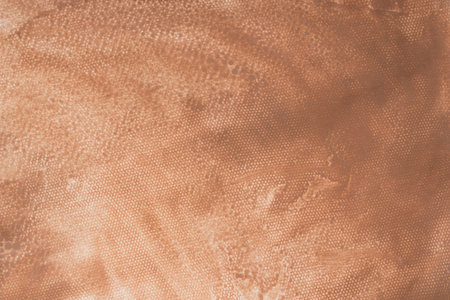 brown watercolor painted on paper background textureの写真素材