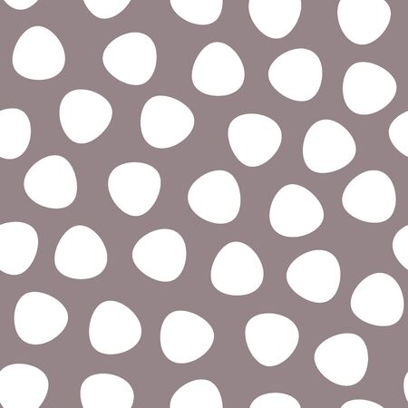 Vector Mosaic Abstract on Warm Gray seamless pattern background.のイラスト素材